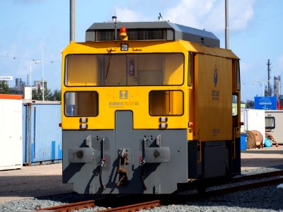 Botlek Tankterminal BEMO railway shunter at Rotterdam