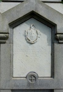 Boston Independent Corps of Cadets memorial detail - Mount Auburn Cemetery - DSC04125