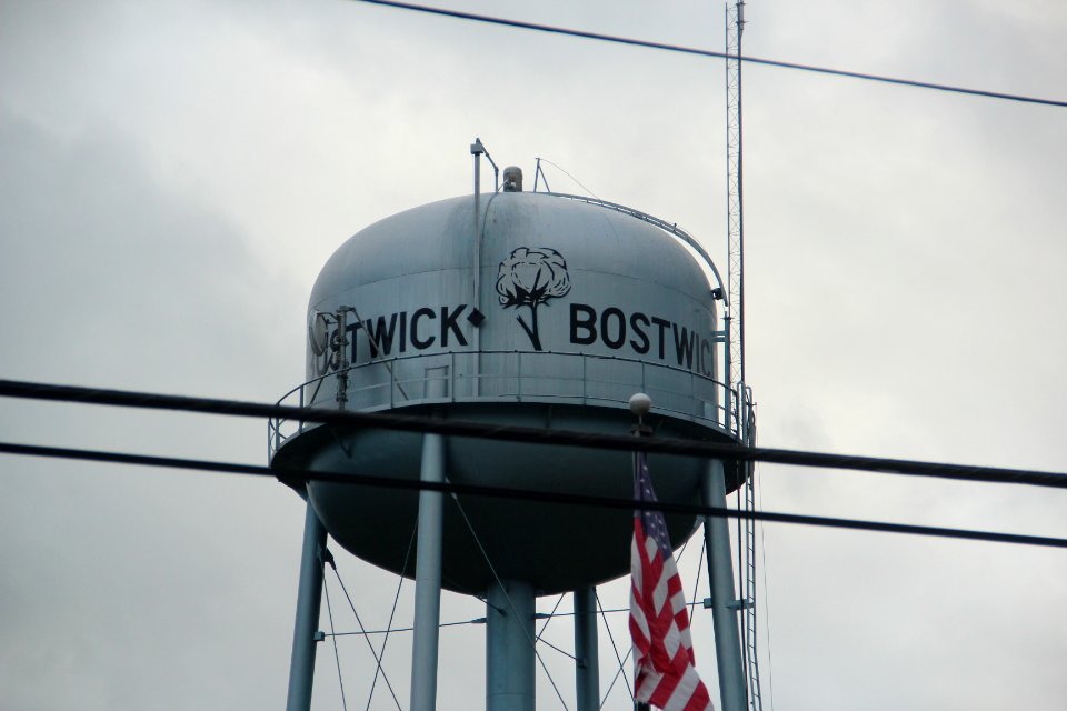 Bostwick water tower, Georgia May 2017