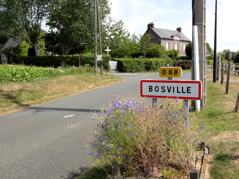 Bosville (Seine-Mar.) entrée