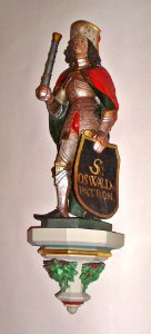 Bossweiler, Figur St. Oswald