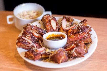 Ribs sauce pinion