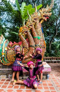 Children girls thailand portrait