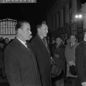 Bondskanselier Ludwig Erhard in Holland, en Minister van Buitenlandse Zaken Schr, Bestanddeelnr 916-1254