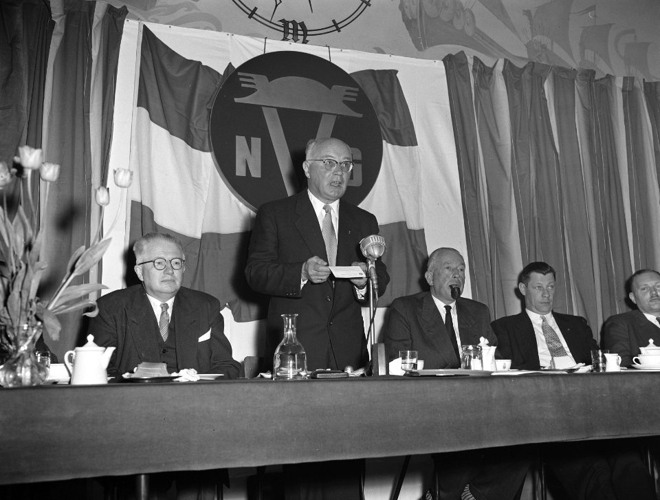 Bond van Groothandelaren, congres en diner Amsterdam, Bestanddeelnr 907-0878