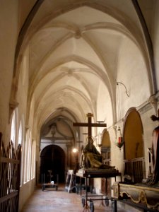 Borja - Ex Colegiata de Santa María, claustro 1