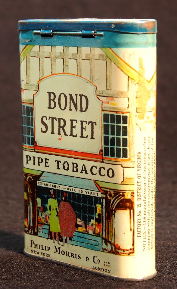 Bond Street Pipe Tobacco tin, pic 5