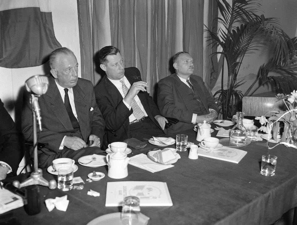 Bond van Groothandelaren, congres en diner Amsterdam, Bestanddeelnr 907-0875