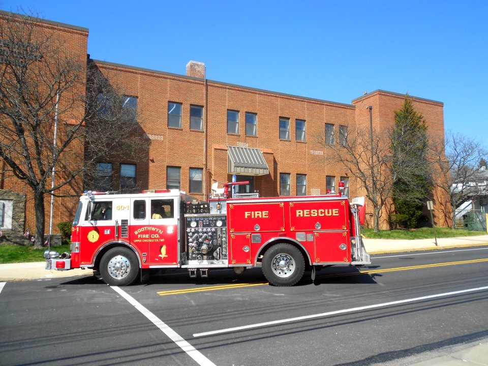 Boothwyn PA Fire and School