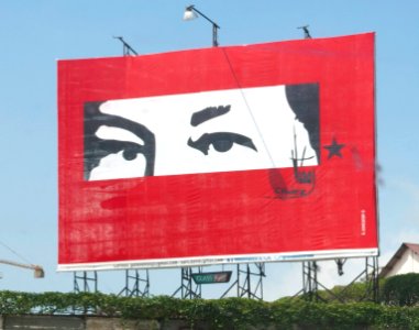Bolivarian propaganda in Guarenas photo