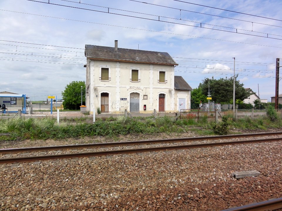 Boisseaux (Loiret) la gare