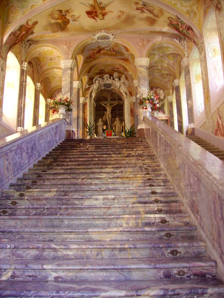 Bonn Kreuzbergkirche Innen Heilige Stiege 2