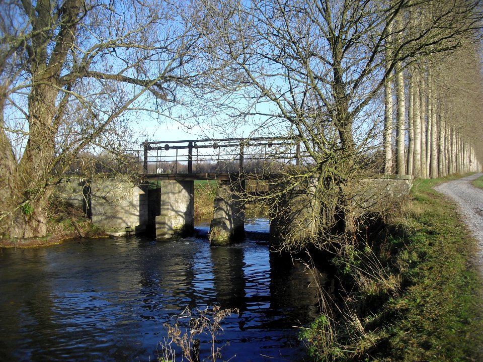 Boker-Heide-Kanal - Wehr