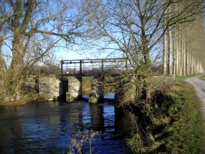 Boker-Heide-Kanal - Wehr