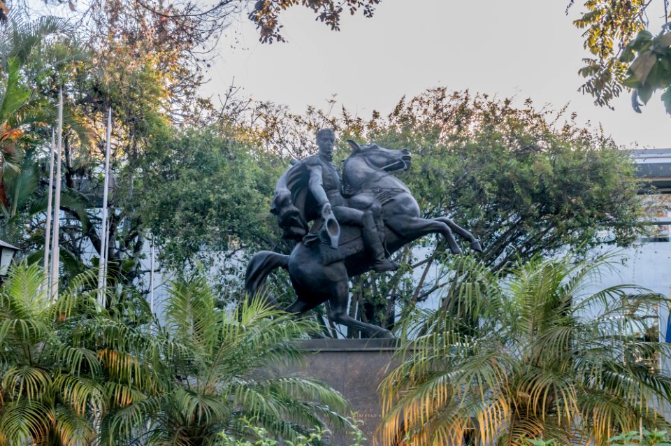 Bolívar Square in Los Teques