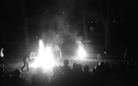 Bonfire Night at Lampeter 1983 (1555970)