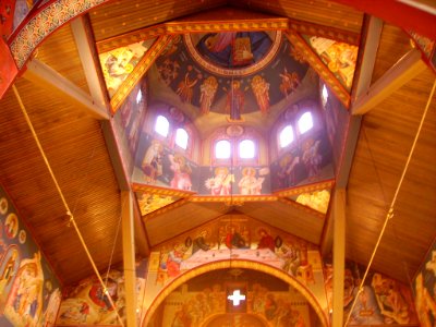 Bonn Griechisch-Orthodoxe Kathedrale Agia Trias Innen Kuppel 1