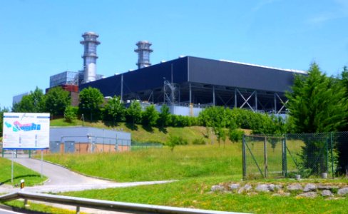Boroa (Amorebieta) - Parque Empresarial Boroa, Central Térmica (Bizkaia Energia) 1