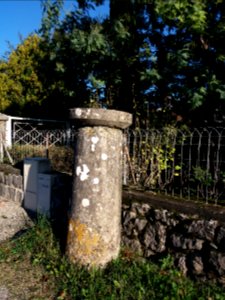 Borne milliaire de Saint-Germain - Côté sud