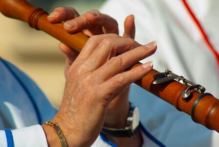 Music street musician fingers photo