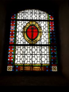 Bornambusc (Seine-Mar.) église, vitrail 05