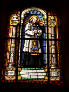 Bornambusc (Seine-Mar.) église, vitrail 10
