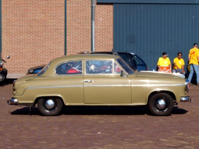 Borgward H1500 Isabella TS (1958), Dutch licence registration ZG-15-72 pic1