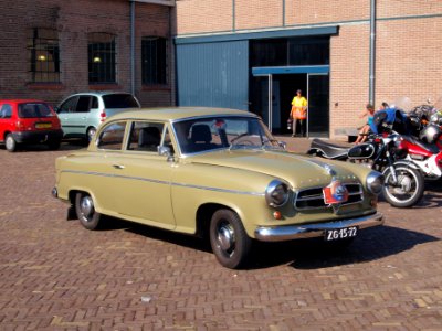 Borgward H1500 Isabella TS (1958), Dutch licence registration ZG-15-72 pic3