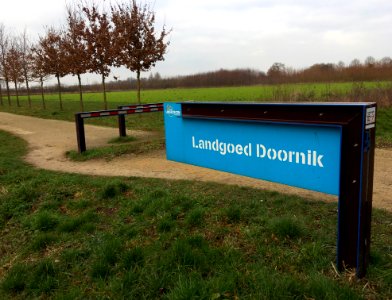 Bord Landgoed Doornik (Bemmell)
