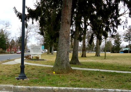 Borough of Shrewsbury NJ sign and park