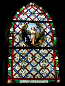 Bornambusc (Seine-Mar.) église, vitrail 12