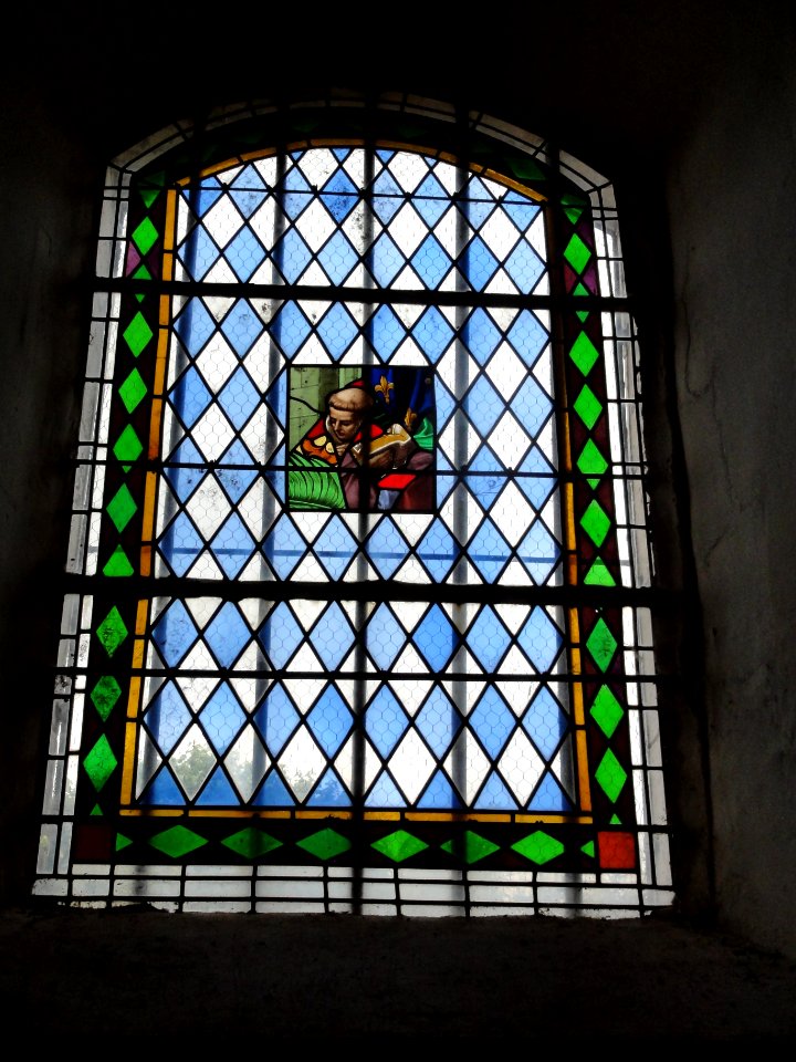 Bornambusc (Seine-Mar.) église, vitrail 04
