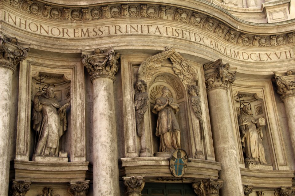 Borromini, Francesco - San Carlo alle Quatro Fontane Rome