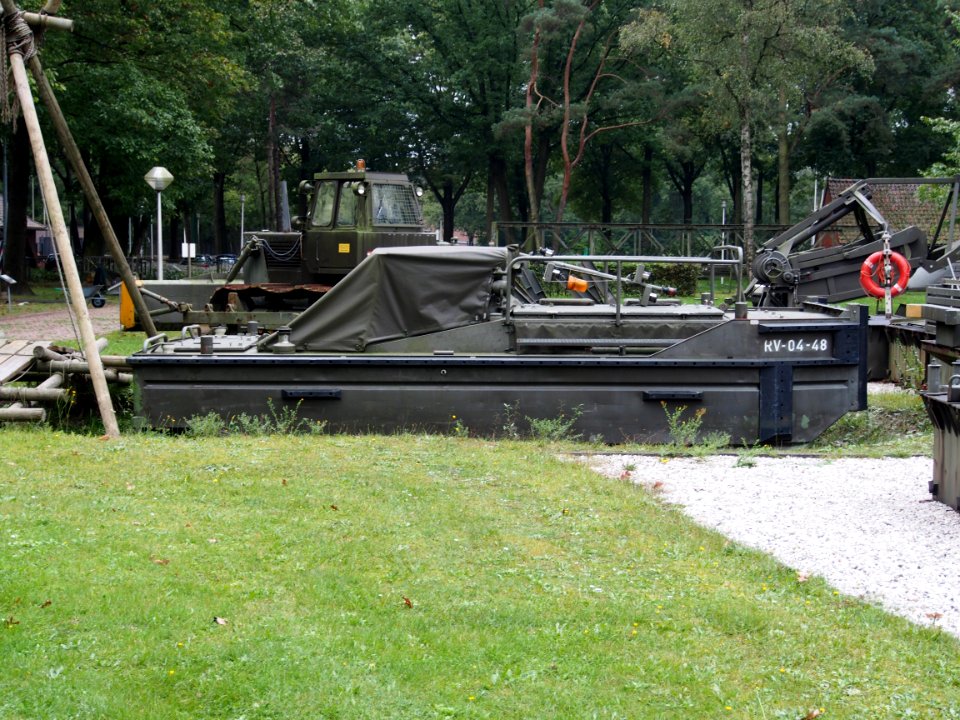 Boot bruggenbouw uit 1962, Geniemuseum Vught, photo 3