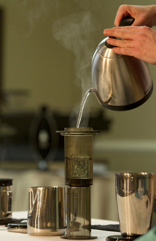 Coffee tea hot water