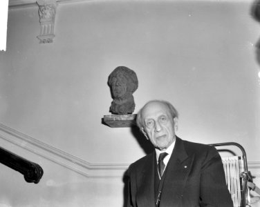 Borstbeeld Otto Bak onthuld, Bestanddeelnr 914-5316