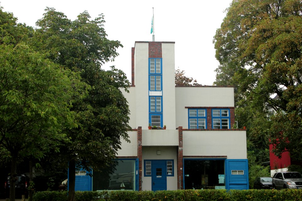 Boots- und Vereinshaus des Vegesacker Rudervereins in Bremen, Vegesacker Weserpromenade 2