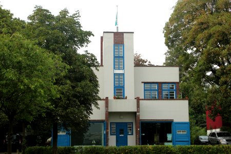 Boots- und Vereinshaus des Vegesacker Rudervereins in Bremen, Vegesacker Weserpromenade 2
