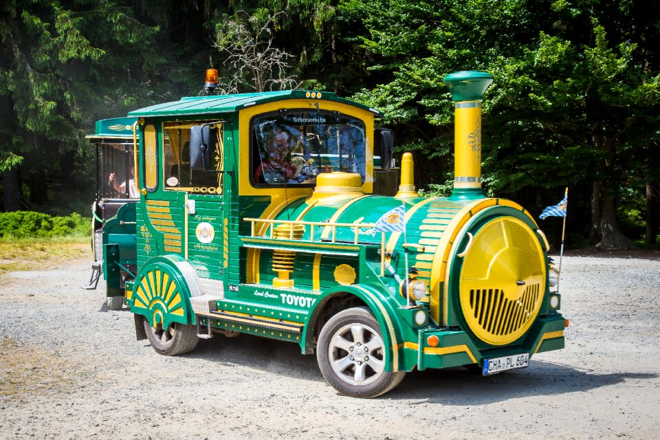 Train small arberseebahn locomotive