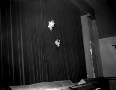 Bonte avond Hoogovensschaaktoernooi Conferencier, Bestanddeelnr 903-1924