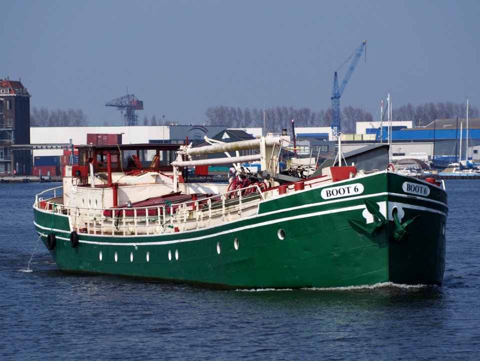 Boot 6, ENI 02205776, Noordzeekanaal, Port of Amsterdam, pic2