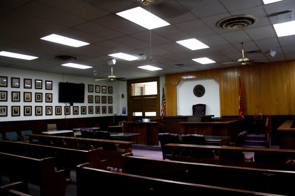 Boone County Courthouse Courtroom