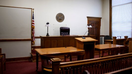 Boone County Courthouse 1909 courtroom
