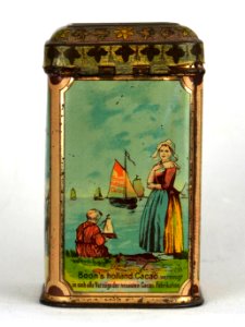 Boons cacao blikje voor export naar Duitsland, foto4