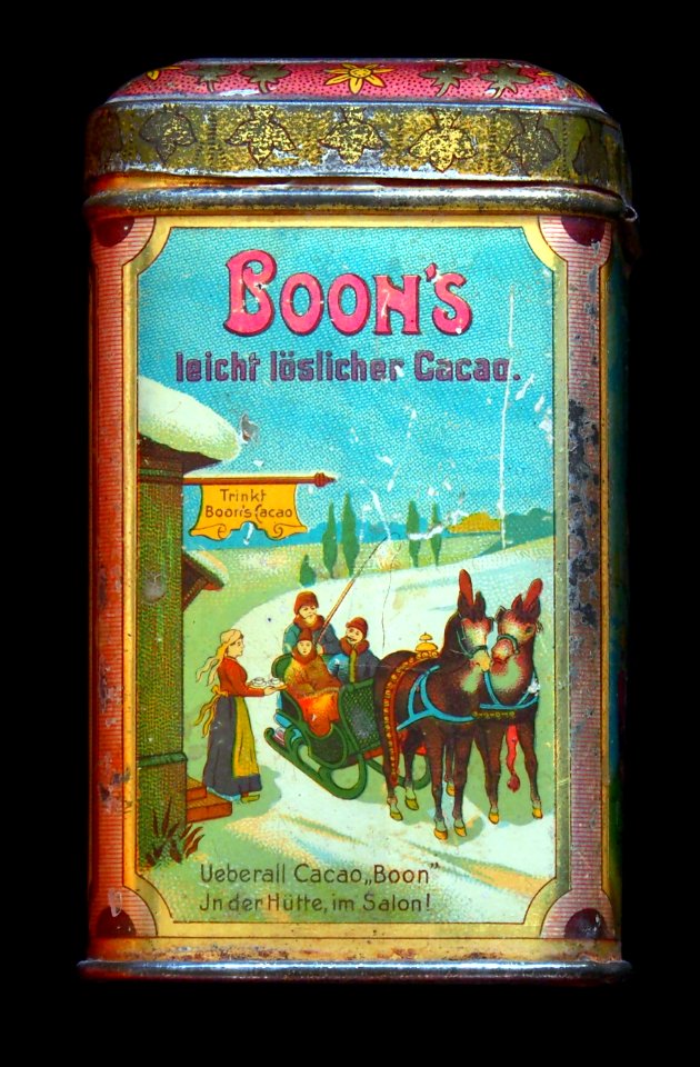 Boons Cacao 125gr blikje, foto 3