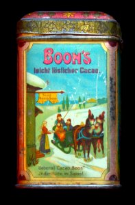 Boons Cacao 125gr blikje, foto 3