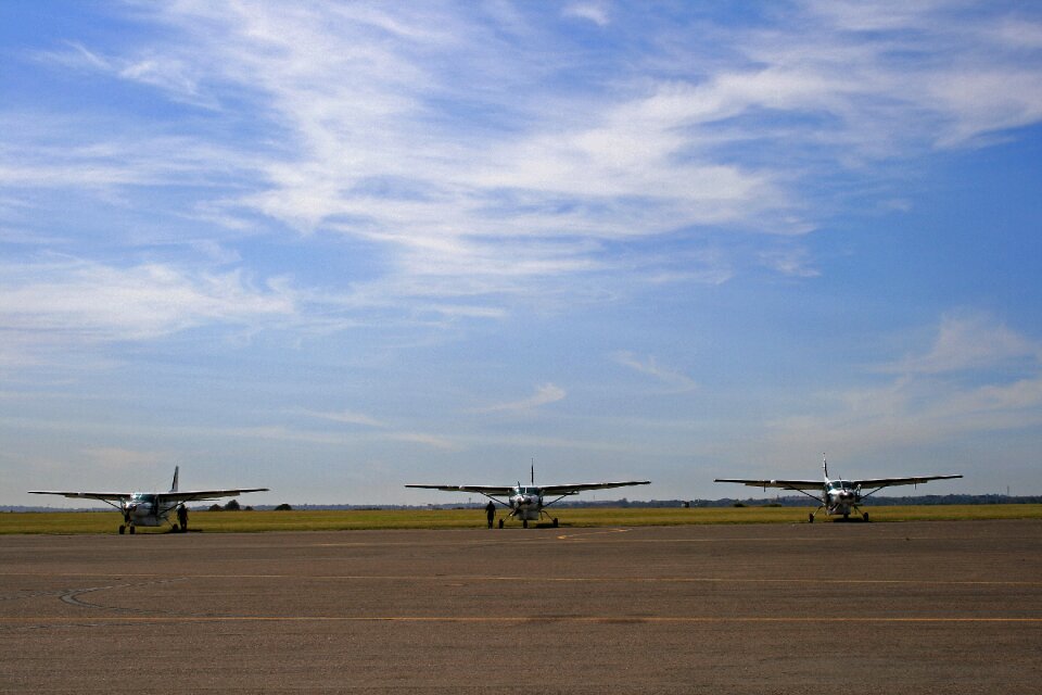 Air field tarmac sky