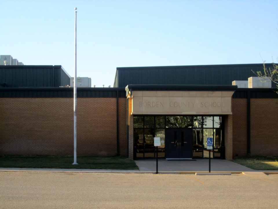 Borden County, TX, School IMG 1795