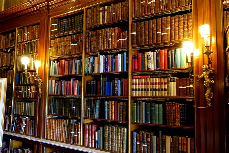 Books - Spanish Library - Harewood House - West Yorkshire, England - DSC01840