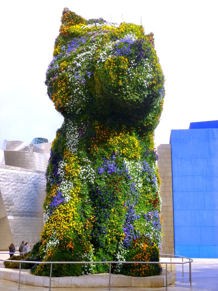 Bilbao - Museo Guggenheim, 'Puppy' (Jeff Koons) 3